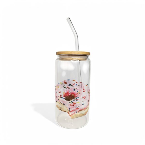 Doughnut Drinking Jar