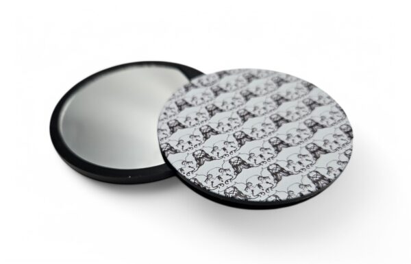 Black Broderie Mirror - Image 2
