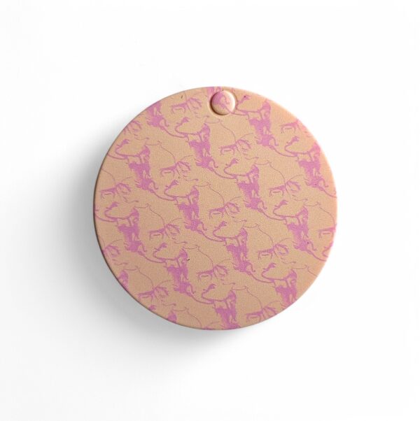 Pink Diag Mirror
