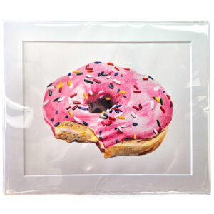 Doughnut Print 20 x 30 cm