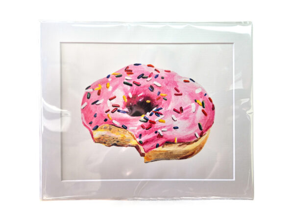Doughnut Print 20 x 30 cm